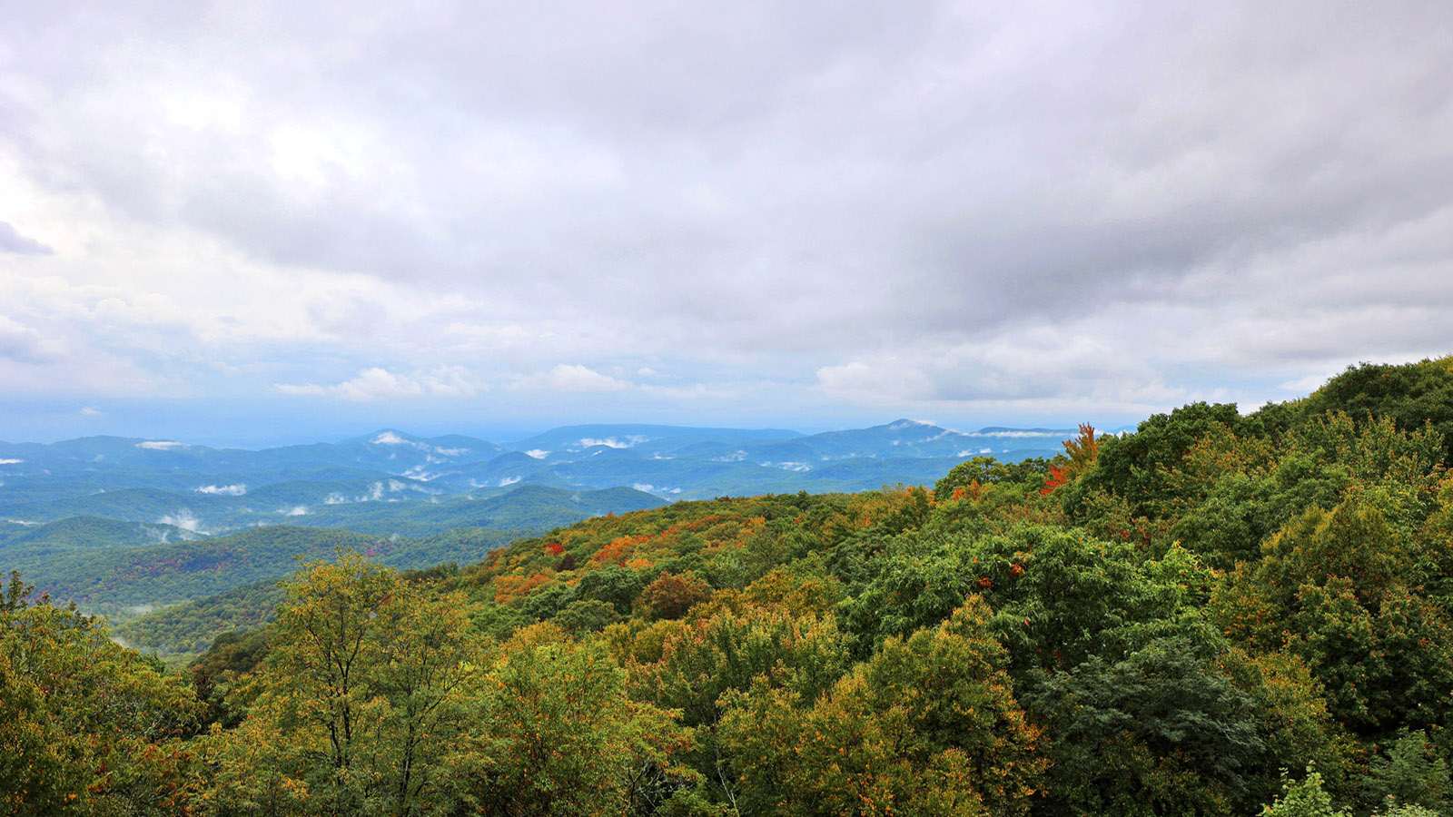 Hiking at Blowing Rock